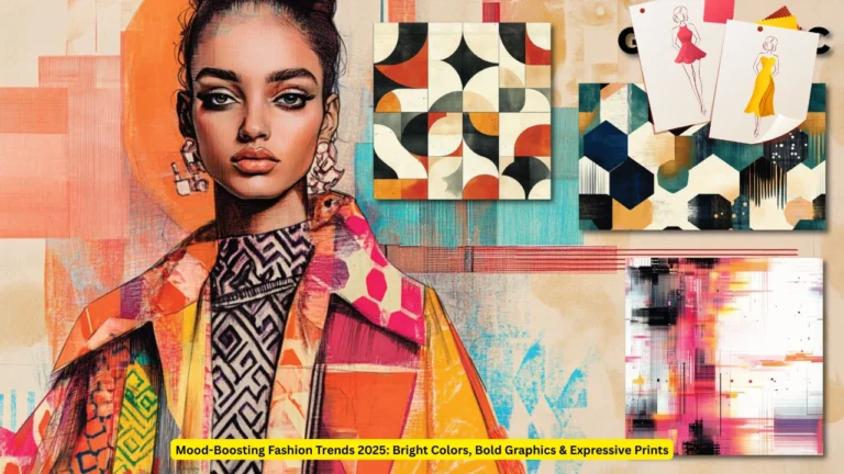 Mood-Boosting Fashion Trends 2025: Bright Colors, Bold Graphics & Expressive Prints